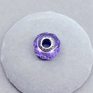 Authentic Pandora Light Purple Murano Charm
